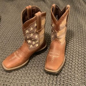 Durango American flag boots